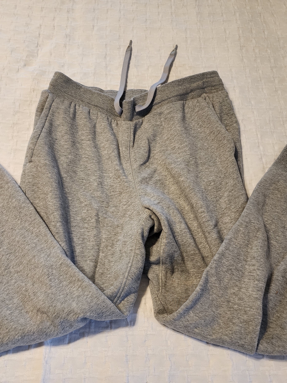 all in motion Youth Grey Fleece Joggers - Heather Grey
